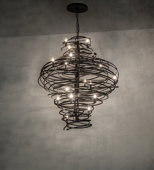 42" Wide Cyclone 20 Light Chandelier