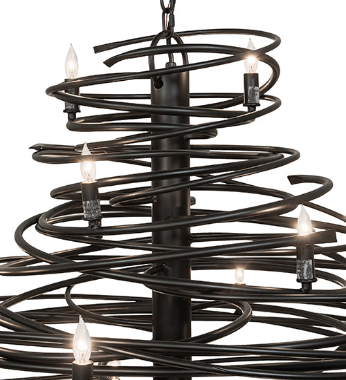 42" Wide Cyclone 20 Light Chandelier