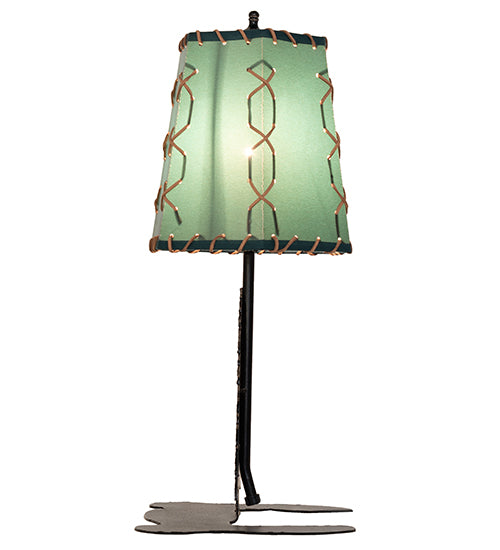 17" High Greenwood Tall Pines Mini Lamp