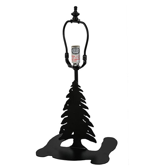 17" High Greenwood Tall Pines Mini Lamp