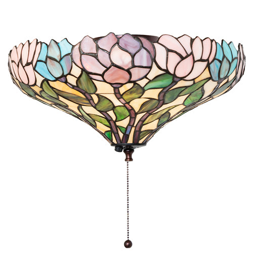 16" Wide Wisteria Fan Light Fixture