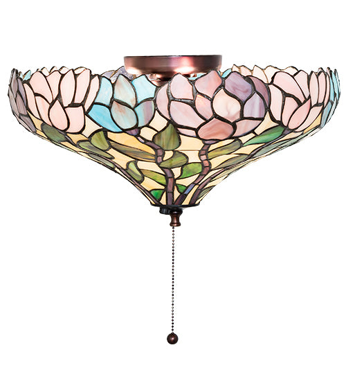 16" Wide Wisteria Fan Light Fixture