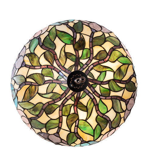 16" Wide Wisteria Fan Light Fixture