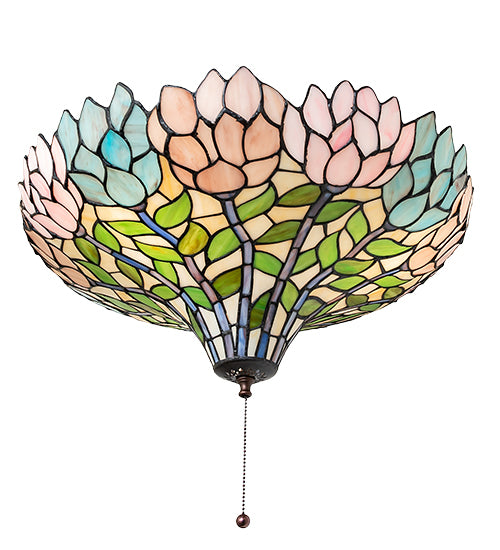 20" Wide Wisteria Fan Light Fixture