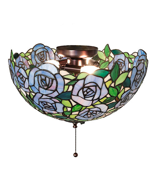 16" Wide Rosebush Fan Light Fixture