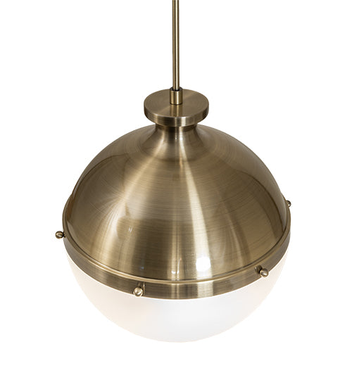 13" Wide Huevo Privilege Pendant