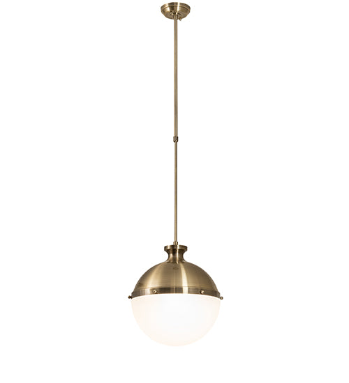 13" Wide Huevo Privilege Pendant