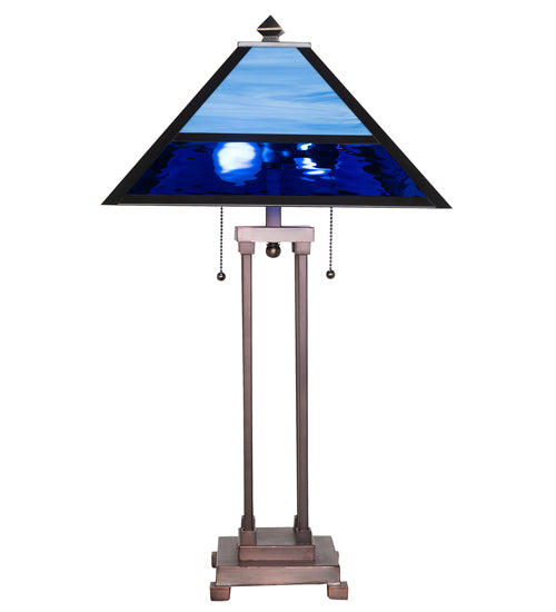 28" High Split Mission Table Lamp