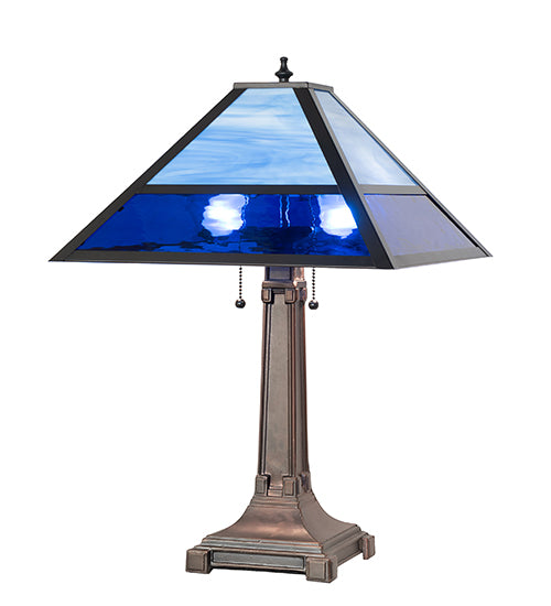 24" High Split Mission Table Lamp