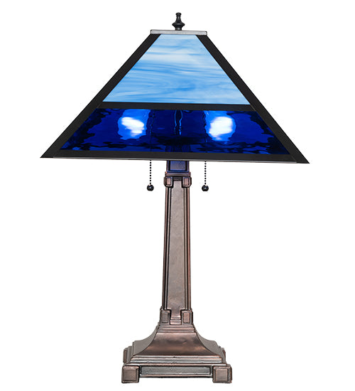 24" High Split Mission Table Lamp