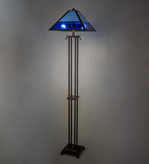 62" High Split Mission Floor Lamp