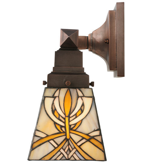 12"W Glasgow Bungalow 2 Lt Wall Sconce