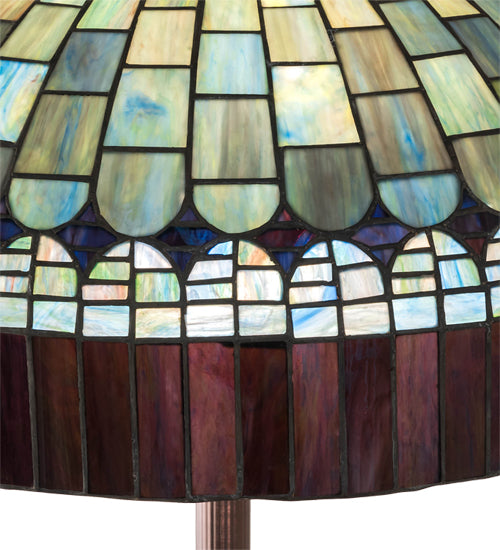 62" High Tiffany Candice Floor Lamp