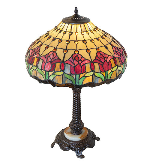 28" High Colonial Tulip Table Lamp