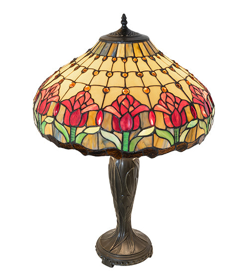 27" High Colonial Tulip Table Lamp