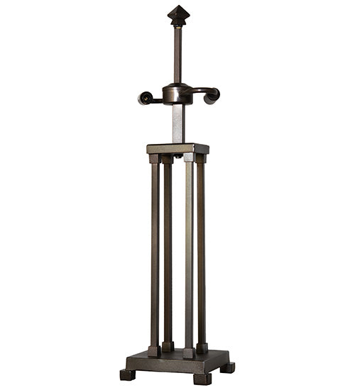 27" High Column Mission 2 Light Table Base