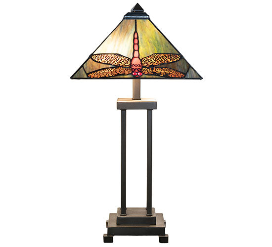 24" High Prairie Dragonfly Table Lamp