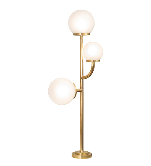 44" High Bola 3 Light Bar Top Lamp