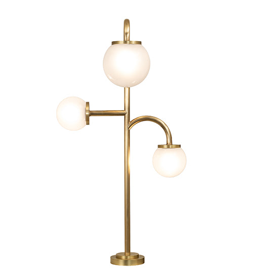 42" High Bola 3 Light Bar Top Lamp