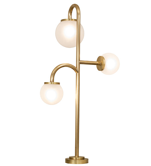 42" High Bola 3 Light Bar Top Lamp