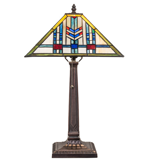 22" High Prairie Wheat Table Lamp