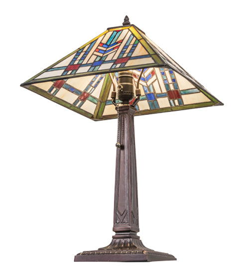 22" High Prairie Wheat Table Lamp