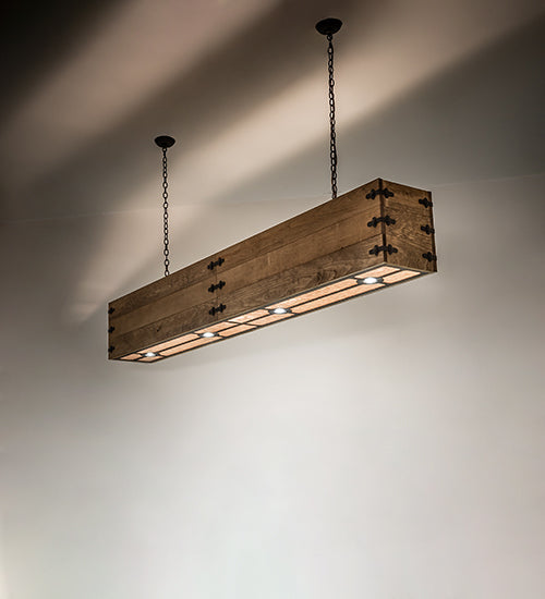 96" Long Reclamare Oblong Pendant