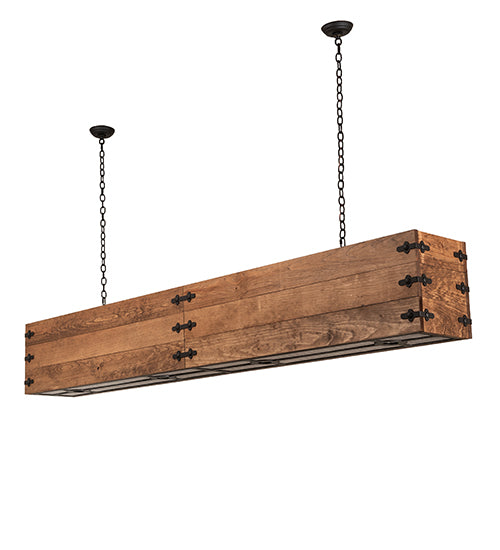 96" Long Reclamare Oblong Pendant