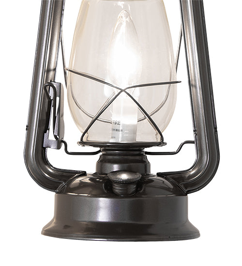 7" Wide Miners Lantern Flushmount