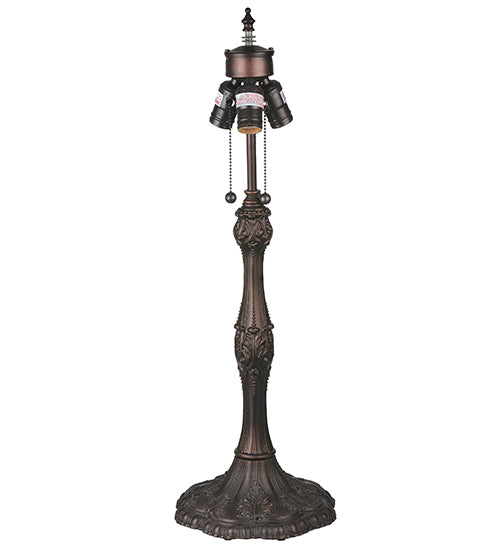 26" High Diamond & Jewel Recurve Table Lamp