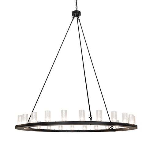 72" Wide Loxley 24 Light Chandelier