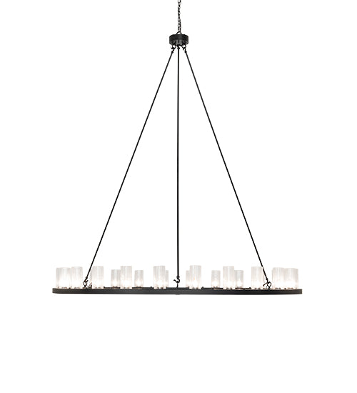 72" Wide Loxley 24 Light Chandelier