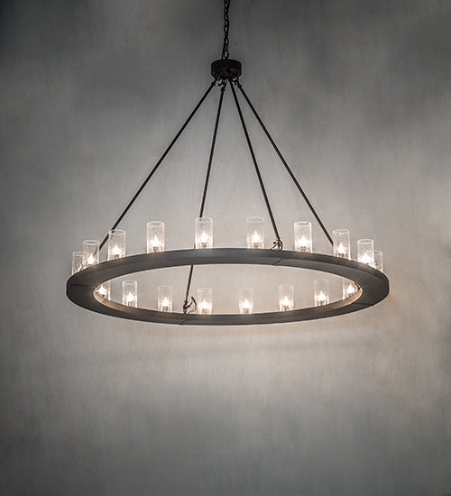 60" Wide Loxley 20 Light Chandelier