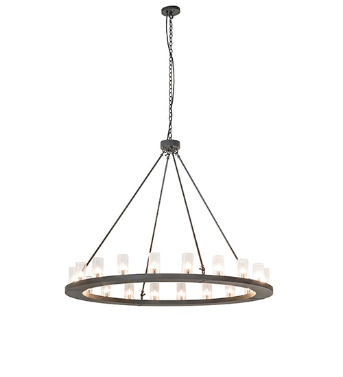 60" Wide Loxley 20 Light Chandelier