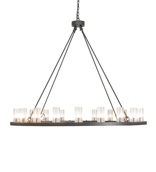 60" Wide Loxley 20 Light Chandelier