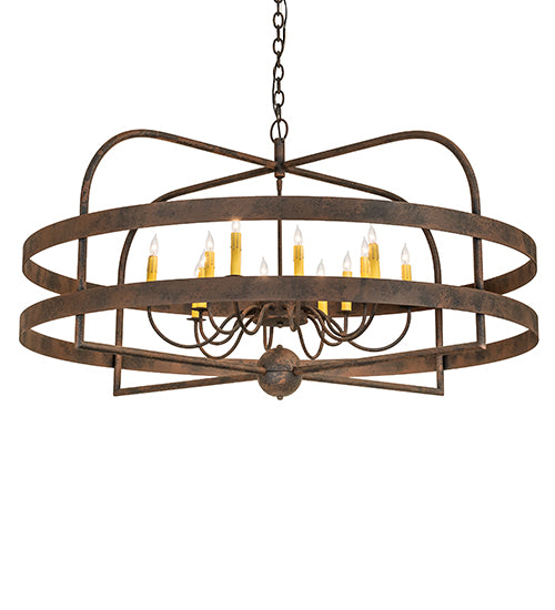 48" Wide Aldari 12 Light Chandelier