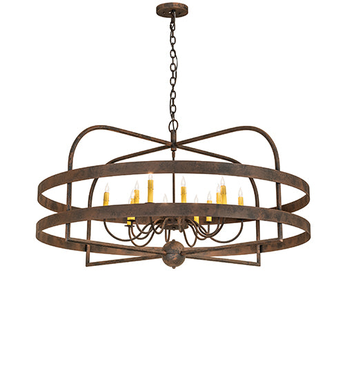 48" Wide Aldari 12 Light Chandelier