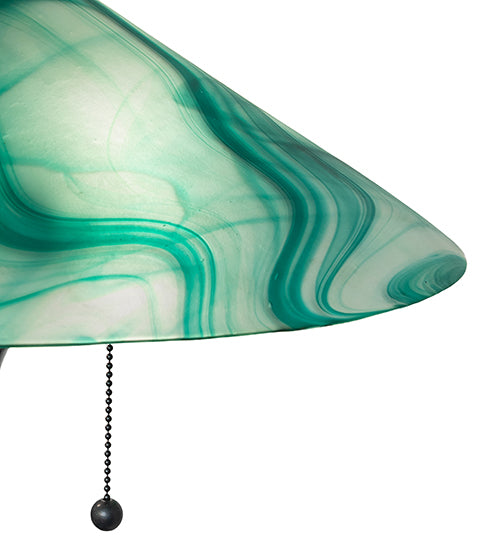 21" High Metro Mente Swirl Glass Table Lamp