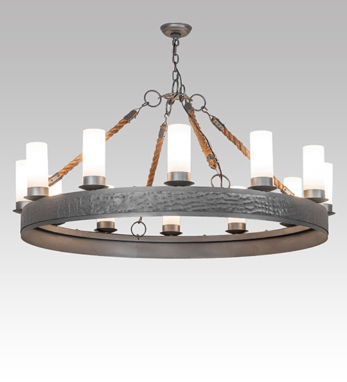 50" Wide Costello Ring 12 Light Chandelier