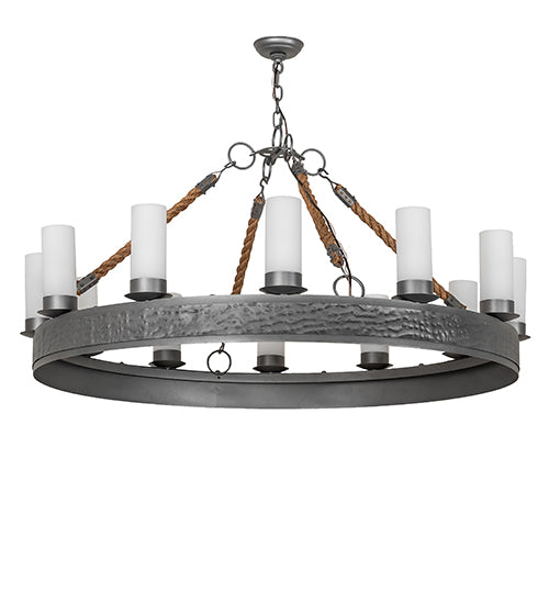 50" Wide Costello Ring 12 Light Chandelier