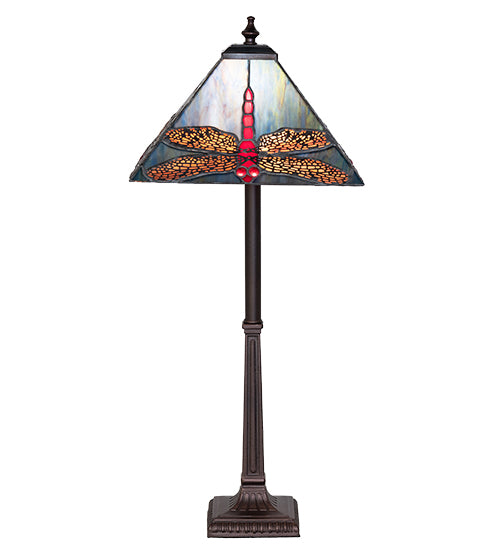 23" High Prairie Dragonfly Buffet Lamp