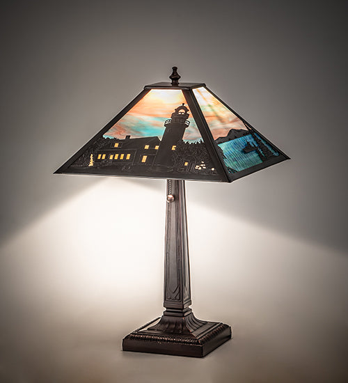 21"H Lighthouse Bay Table Lamp