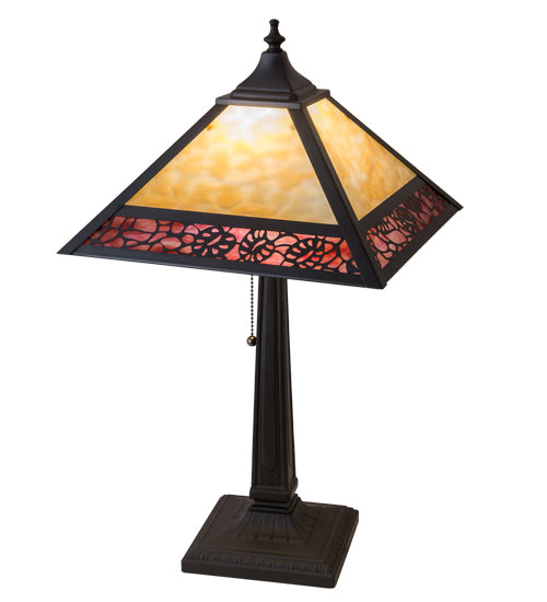 22" High Lotus Leaf Table Lamp