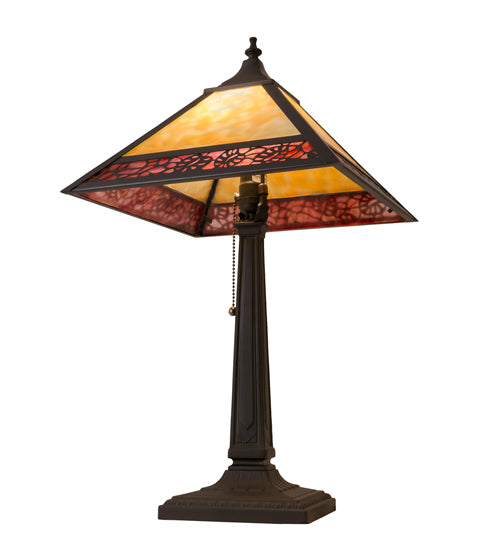 22" High Lotus Leaf Table Lamp