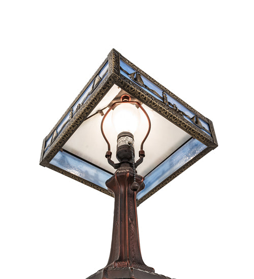 19" High Sailboat Mission Accent Lamp