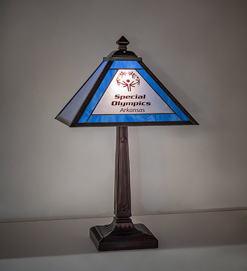 22" High Personalized Arkansas Special Olympics Table Lamp