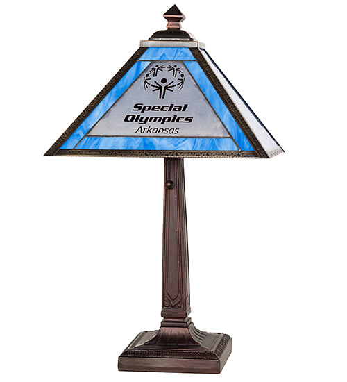 22" High Personalized Arkansas Special Olympics Table Lamp