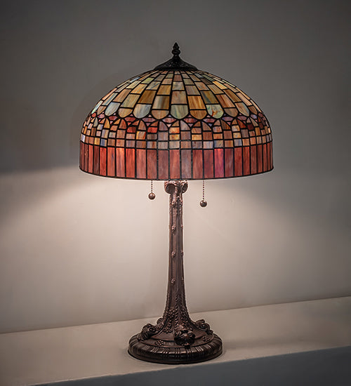 26" High Tiffany Candice Table Lamp