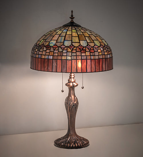 23" High Tiffany Candice Table Lamp