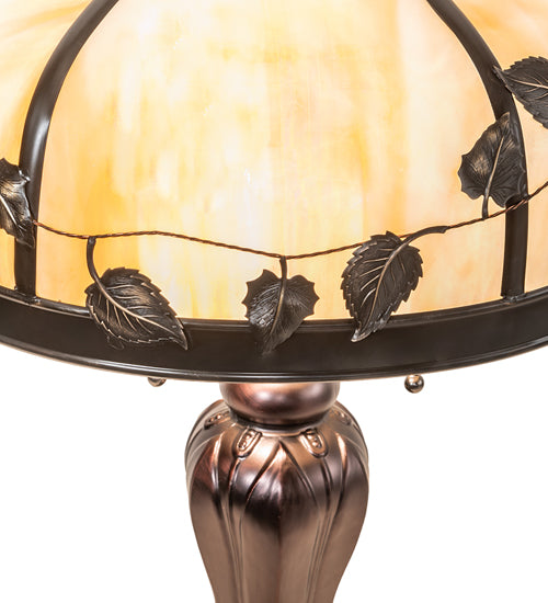 24" High Poplar Leaf Table Lamp